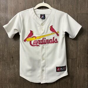 St. Louis Cardinals Albert Pujols #5 Youth Baseball Jersey | Majestic | Size S